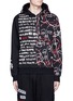 Main View - Click To Enlarge - HACULLA - 'One of a Kind Verbiage' print hoodie