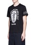Front View - Click To Enlarge - HACULLA - 'Shhhhh' velvet patch T-shirt