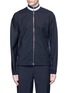 Main View - Click To Enlarge - 3.1 PHILLIP LIM - Check back wool combo zip track jacket