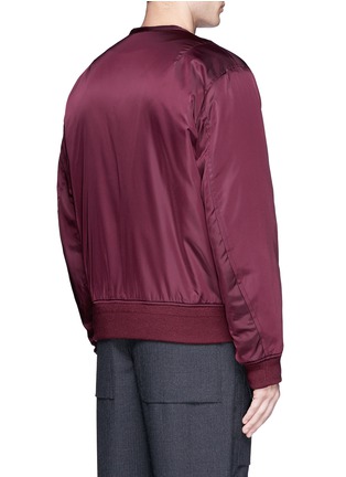 Back View - Click To Enlarge - 3.1 PHILLIP LIM - Collarless padded blouson jacket