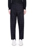 Main View - Click To Enlarge - FFIXXED STUDIOS - Check plaid pleated pants
