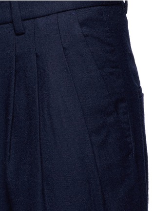 Detail View - Click To Enlarge - FFIXXED STUDIOS - Triple pleated drop crotch pants