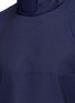 Detail View - Click To Enlarge - FFIXXED STUDIOS - Diamond dot jacquard high collar shirt