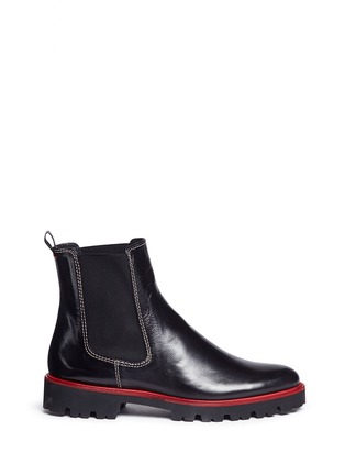 Main View - Click To Enlarge - FRANCES VALENTINE - 'Frank' leather Chelsea boots