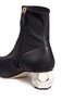 Detail View - Click To Enlarge - FRANCES VALENTINE - 'Marnie' geometric block heel leather boots