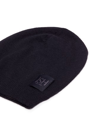 Detail View - Click To Enlarge - ISH - Reversible cashmere beanie