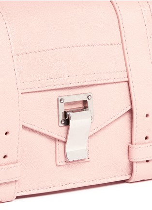 Detail View - Click To Enlarge - PROENZA SCHOULER - 'PS1' mini leather crossbody satchel