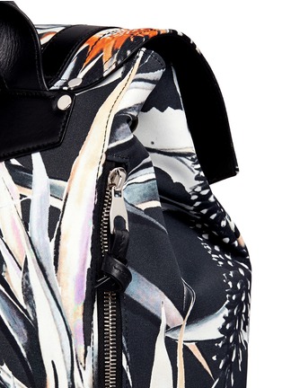 Detail View - Click To Enlarge - PROENZA SCHOULER - 'PS1' floral print nylon backpack