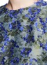 Detail View - Click To Enlarge - ANAÏS JOURDEN - Fil coupé fringe floral jacquard top