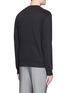 Back View - Click To Enlarge - PAUL SMITH - Paisley patch sweatshirt