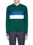 Main View - Click To Enlarge - PAUL SMITH - Merino wool-silk houndstooth knit sweater