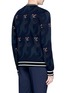 Back View - Click To Enlarge - PAUL SMITH - Dinosaur intarsia wool-silk sweater