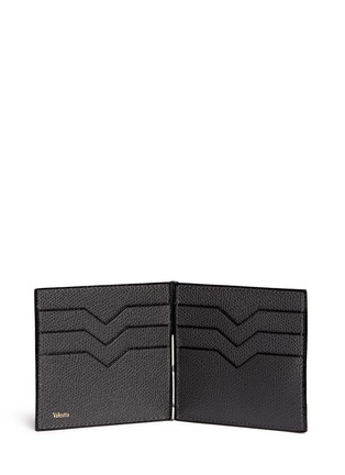  - VALEXTRA - 'Simple Grip Spring' leather wallet