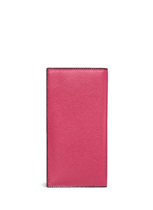 Back View - Click To Enlarge - VALEXTRA - Leather vertical wallet