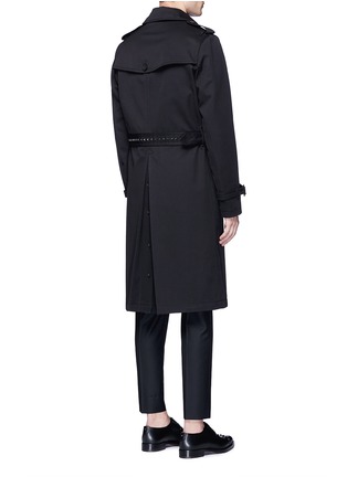 Back View - Click To Enlarge - VALENTINO GARAVANI - 'Rockstud Untitled 01' double breasted trench coat