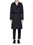 Main View - Click To Enlarge - VALENTINO GARAVANI - 'Rockstud Untitled 01' double breasted trench coat