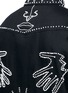 Detail View - Click To Enlarge - VALENTINO GARAVANI - Tribal embellished denim shirt jacket