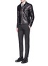 Figure View - Click To Enlarge - VALENTINO GARAVANI - 'Rockstud Untitled 04' leather jacket