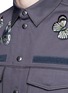 Detail View - Click To Enlarge - VALENTINO GARAVANI - 'Camubutterfly' patch shirt jacket