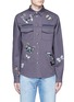 Main View - Click To Enlarge - VALENTINO GARAVANI - 'Camubutterfly' patch shirt jacket