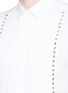 Detail View - Click To Enlarge - VALENTINO GARAVANI - 'Rockstud Untitled 05' slim fit shirt