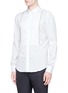 Front View - Click To Enlarge - VALENTINO GARAVANI - 'Rockstud Untitled 05' slim fit shirt
