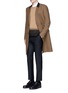 Figure View - Click To Enlarge - VALENTINO GARAVANI - Needle punch hem cashmere-wool sweater