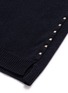Detail View - Click To Enlarge - VALENTINO GARAVANI - 'Rockstud Untitled 07' cashmere sweater