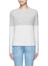 Main View - Click To Enlarge - VINCE - Colourblock rib wool-cashmere sweater
