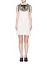 Main View - Click To Enlarge - GUCCI - Sequin bow lace dress