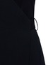 Detail View - Click To Enlarge - THEORY - 'Benina' surplice crepe rompers