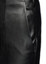 Detail View - Click To Enlarge - VINCE - Seamed leather culottes