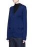 Front View - Click To Enlarge - TOGA ARCHIVES - Crossbody sash wool cardigan