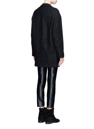Back View - Click To Enlarge - ISABEL MARANT - 'Ilaria' wool blend bouclé tweed jacket
