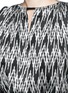 Detail View - Click To Enlarge - ISABEL MARANT - 'Galise' geometric jacquard chiffon dress