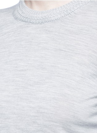 Detail View - Click To Enlarge - ISABEL MARANT - 'Chris' chunky knit neck Merino wool sweater
