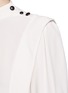 Detail View - Click To Enlarge - ISABEL MARANT - 'Belissa' shoulder button drape crepe top