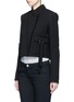 Front View - Click To Enlarge - PROENZA SCHOULER - Ring flap pocket wool jacket