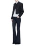 Figure View - Click To Enlarge - PROENZA SCHOULER - Ring flap pocket wool jacket