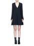 Main View - Click To Enlarge - PROENZA SCHOULER - V-neck crepe flare dress