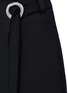 Detail View - Click To Enlarge - PROENZA SCHOULER - Frayed crepe belted skirt