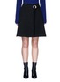 Main View - Click To Enlarge - PROENZA SCHOULER - Frayed crepe belted skirt