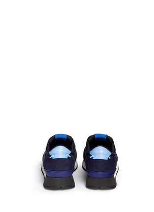 Back View - Click To Enlarge - GIVENCHY - 'Retro Runners' combo sneakers
