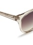 Detail View - Click To Enlarge - LINDA FARROW - Acetate D-frame sunglasses