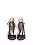 Front View - Click To Enlarge - SAM EDELMAN - 'Azela' tassel suede sandals