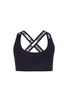 Main View - Click To Enlarge - BETH RICHARDS - 'Masi' logo elastic strap sports bra