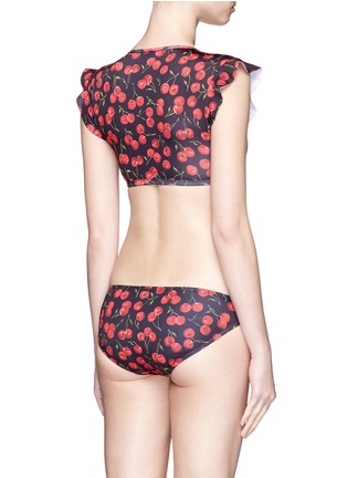 Back View - Click To Enlarge - BETH RICHARDS - 'Naomi' cherry bikini bottom