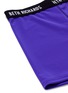 Detail View - Click To Enlarge - BETH RICHARDS - 'Masi' elastic waist logo shorts