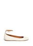 Main View - Click To Enlarge - ISABEL MARANT ÉTOILE - 'Lili' ankle strap leather flats