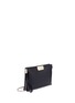 Front View - Click To Enlarge - STUART WEITZMAN - 'Eastside Pochette' leather chain crossbody bag